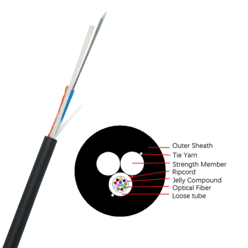 Manufacturing Anatel ASU outdoor 12 core single mode fiber optic cable all- dielectric optic cable with ripcord